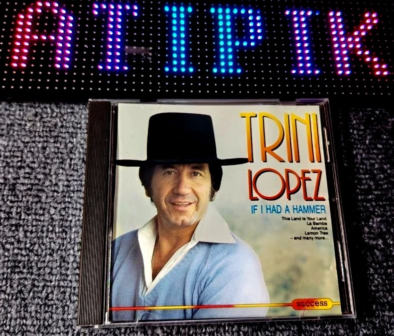 🌴Trini Lopez  - If I Had A Hammer - CD Import Rare Collection Indispensable 🌞